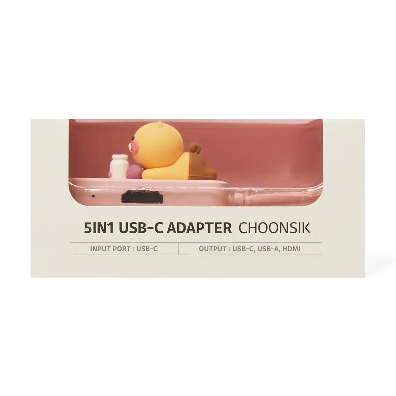 Kakao Friends - 5-in-1 USB-C Adaptor - Kakao Friends - Home & Living, Accessories - Harumio