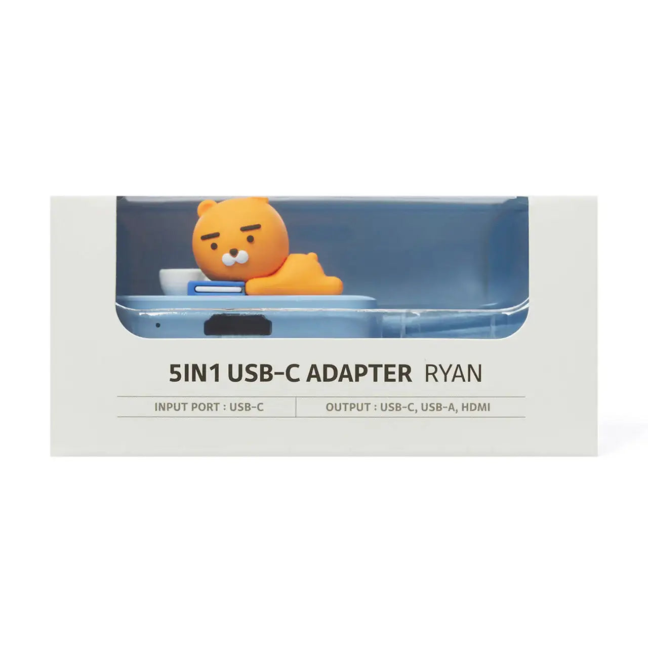 Kakao Friends - 5-in-1 USB-C Adaptor - Kakao Friends - Home & Living, Accessories - Harumio