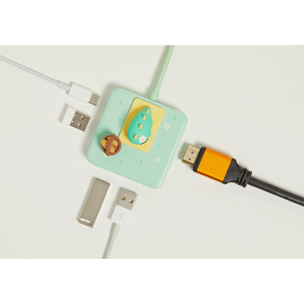 Kakao Friends - 5-in-1 USB-C Adaptor