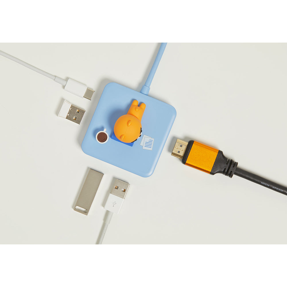 Kakao Friends - 5-in-1 USB-C Adaptor