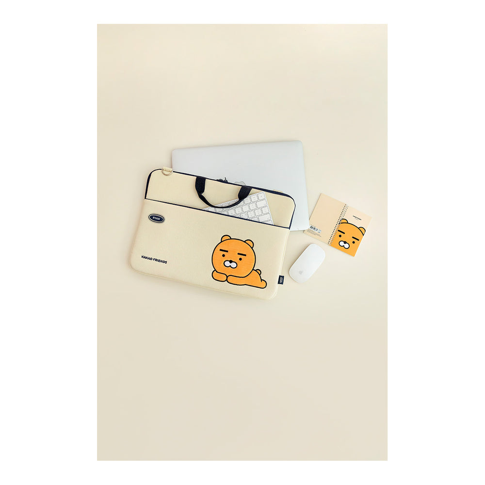 Kakao Friends - Serious Ryan 15" Laptop Pouch