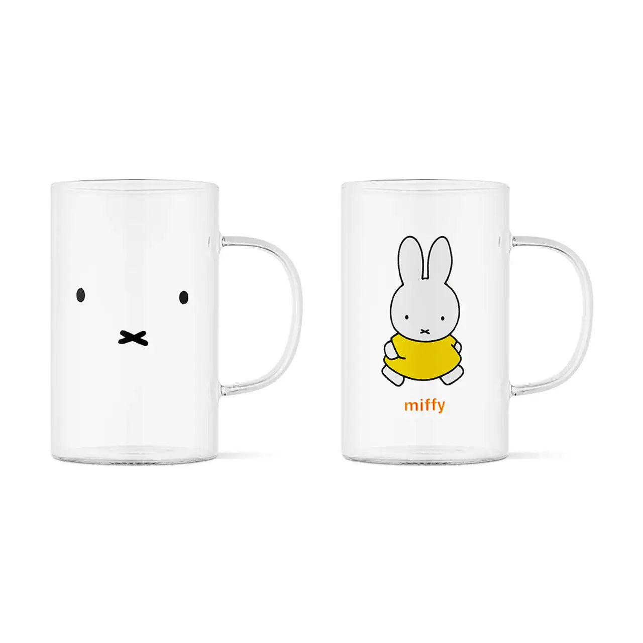 Kakao Friends - Miffy Glass Cup Set (2 pcs) - Kakao Friends - Home & Living, Accessories - Harumio