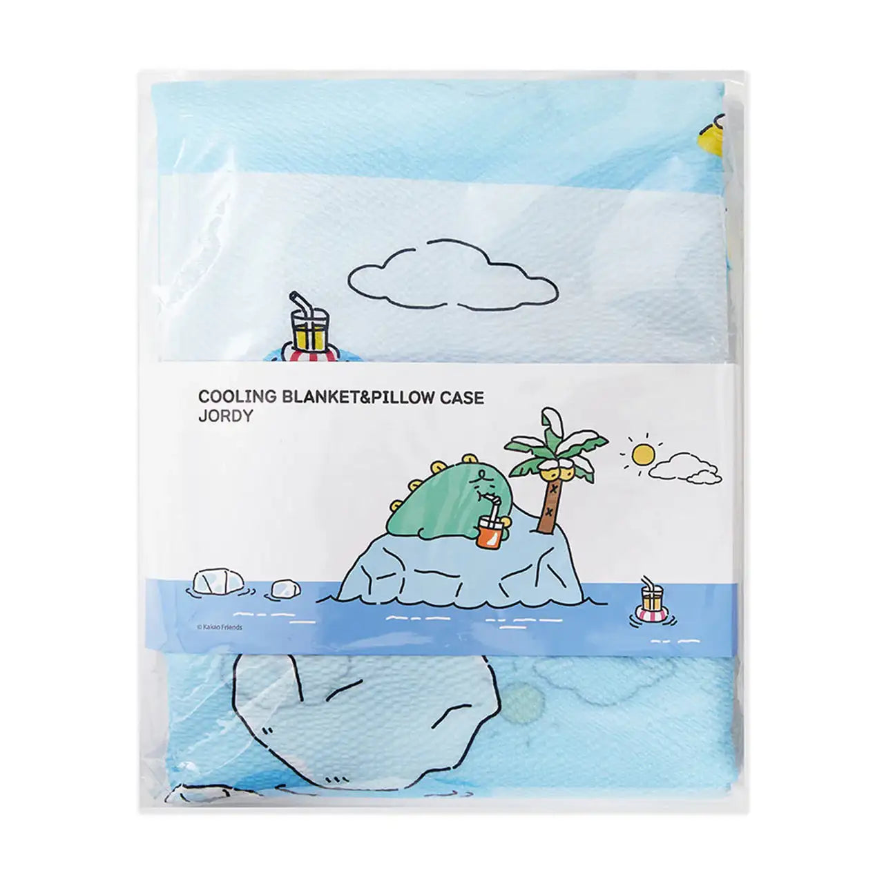 Kakao Friends - Jordy Cooling Blanket & Pillow Case Set - Kakao Friends - Home & Living, Accessories - Harumio