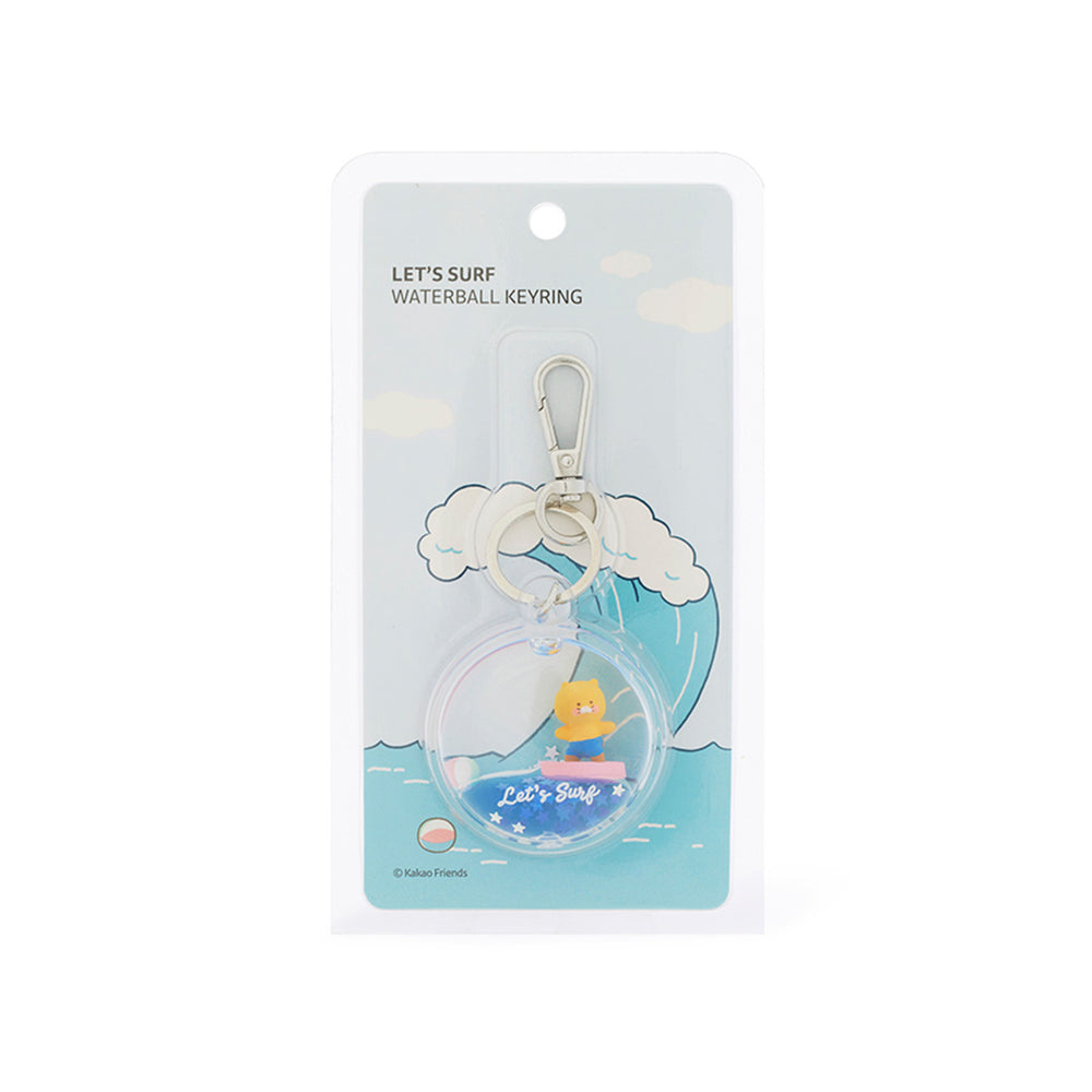 Kakao Friends - Choonsik Let's Surf Waterball Keyring