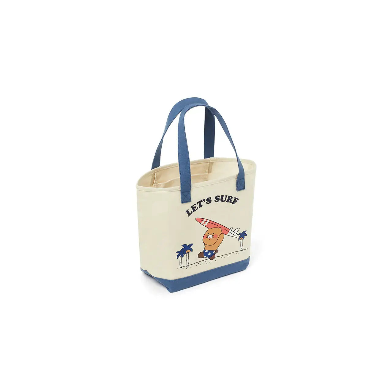 Kakao Friends - Choonsik Let's Surf Cotton Eco Bag - Kakao Friends - Accessories - Harumio
