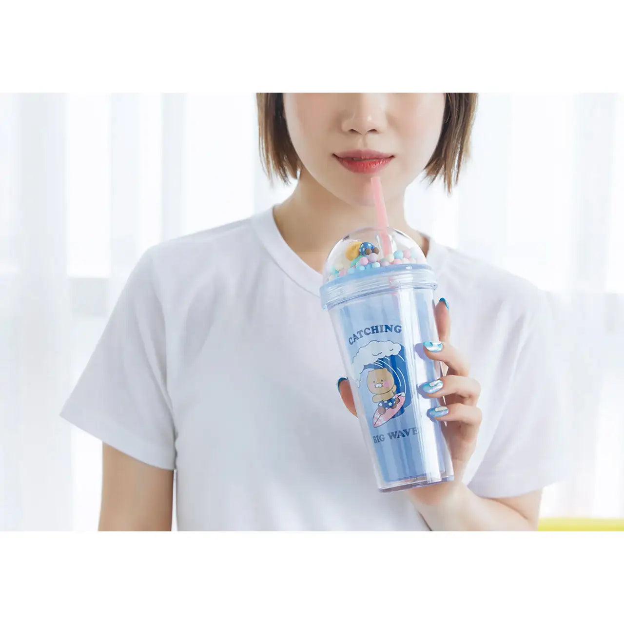 Kakao Friends - Choonsik Let's Surf Summer Tumbler - Kakao Friends - Accessories - Harumio