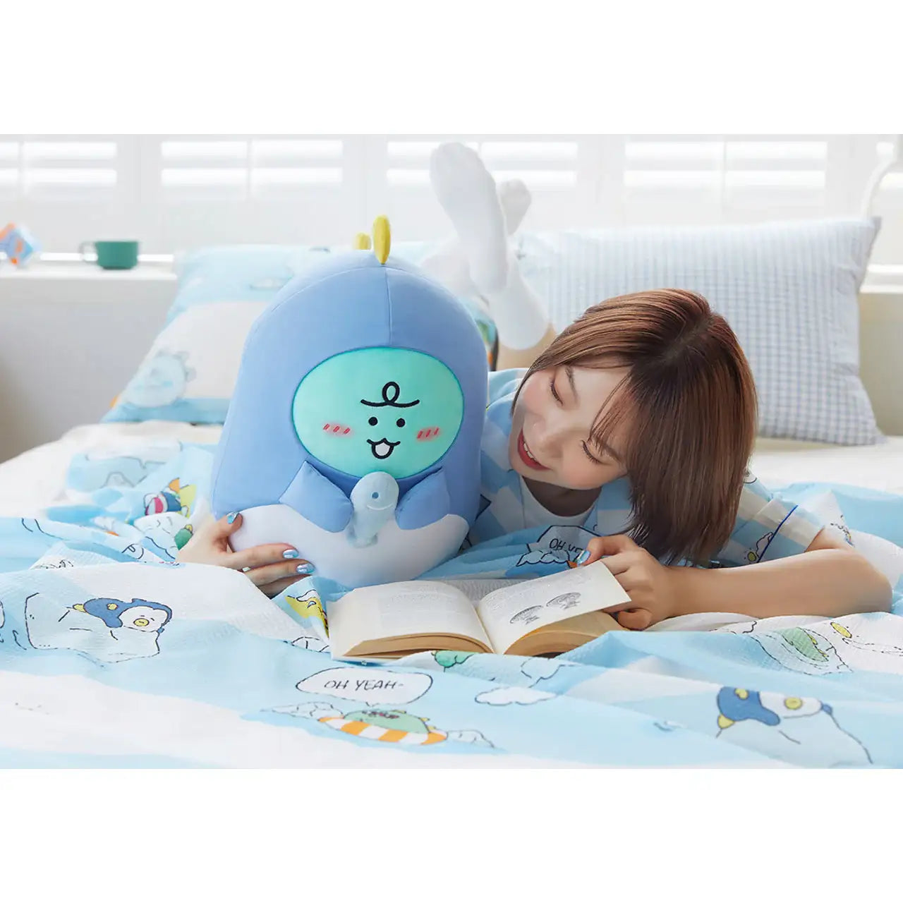 Kakao Friends - Jordy Penguin Summer Pillow - Kakao Friends - Plush - Harumio