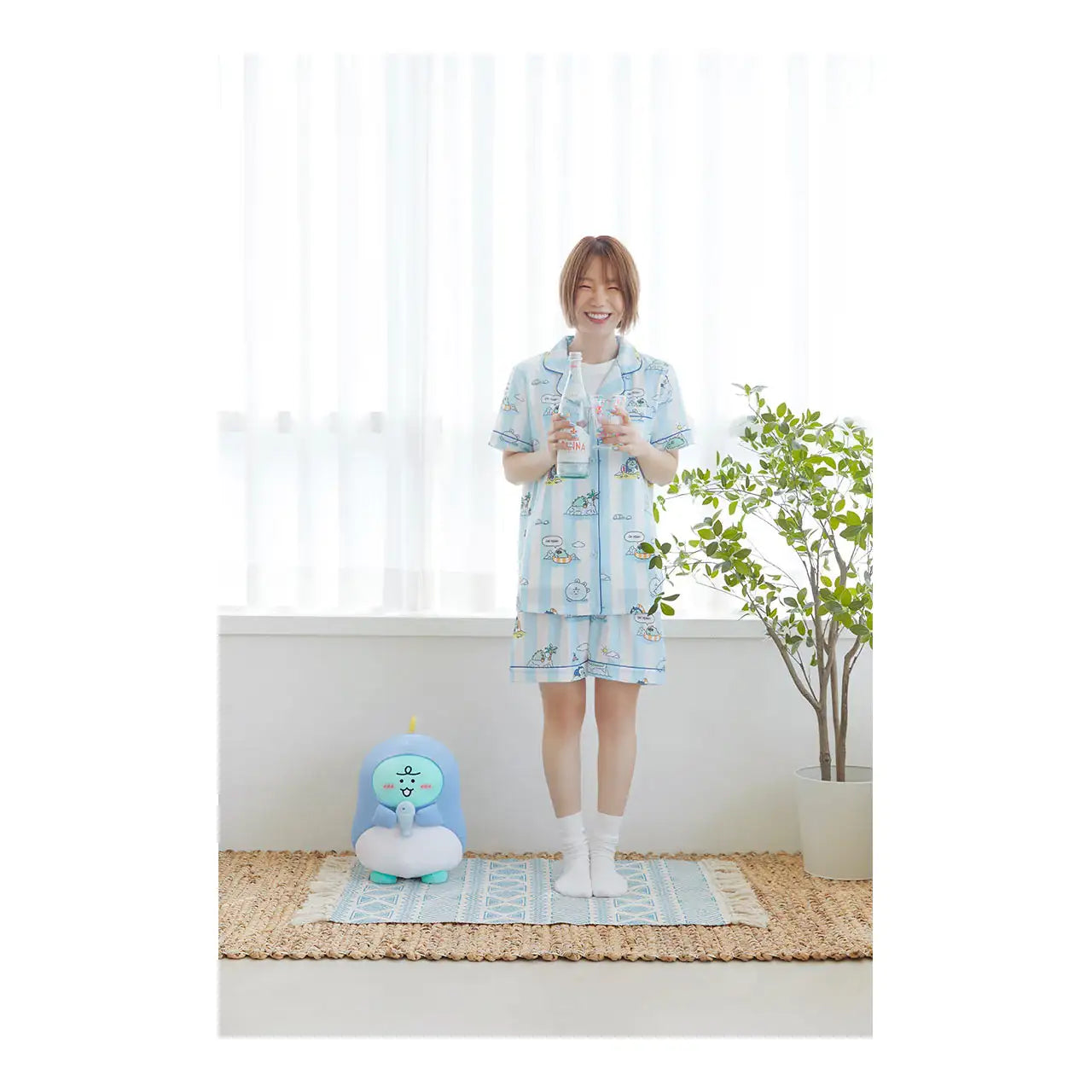 Kakao Friends - Jordy Summer Pajamas Set (Women) - Kakao Friends - Clothing - Harumio