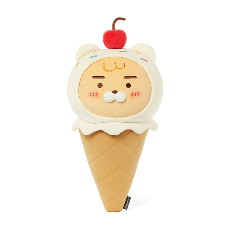 Kakao Friends - Ryan Cool Ice Cream Cone Pillow - Kakao Friends - Plush - Harumio