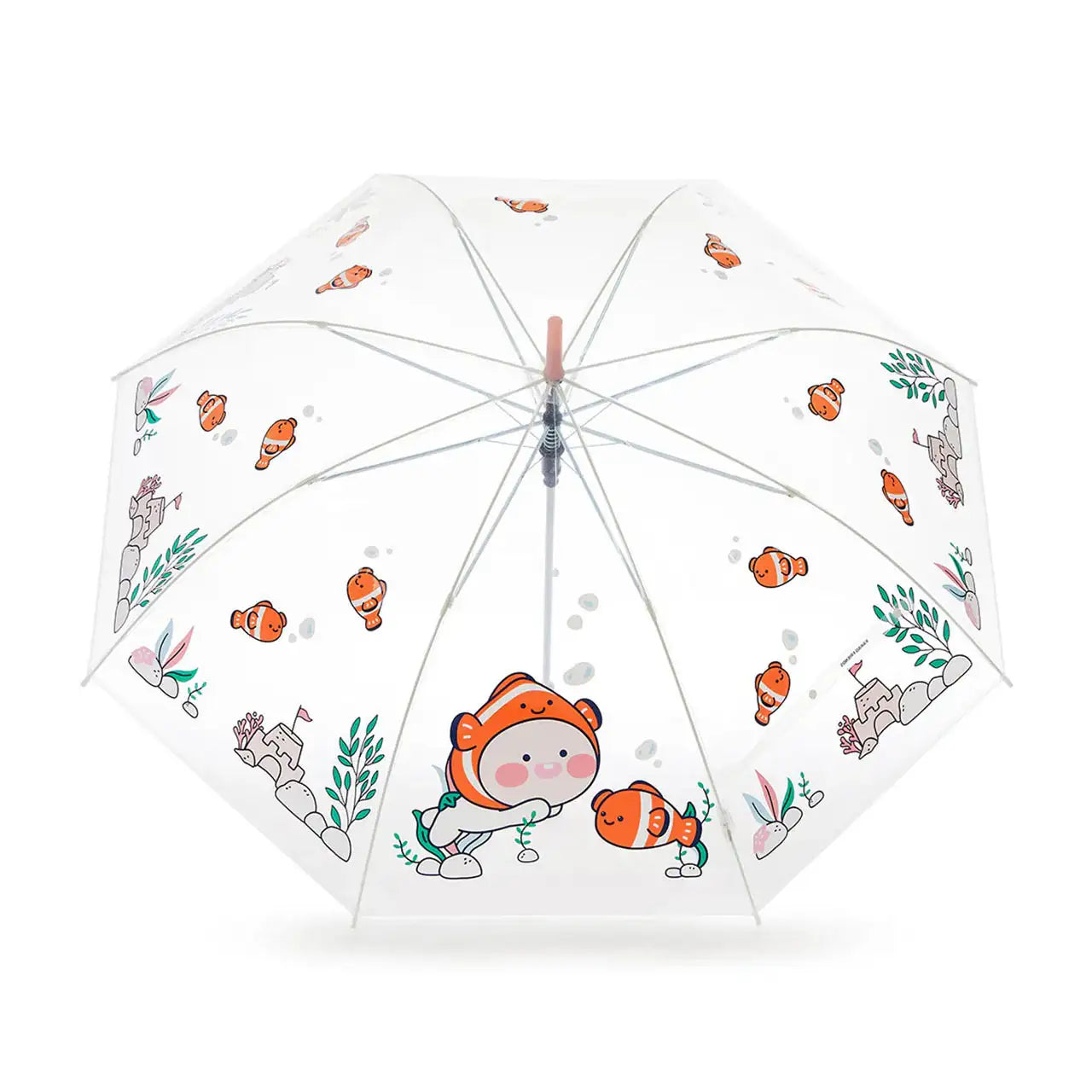 Kakao Friends - Ocean Vibe Apeach Transparent Umbrella - Kakao Friends - Home & Living, Accessories - Harumio