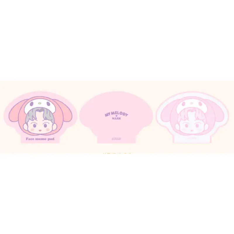 NCT x Sanrio - Face Memo Pad - Sanrio - Memo Pad - Harumio