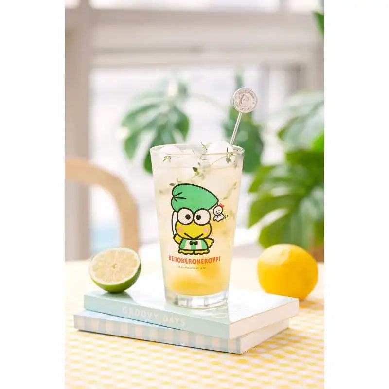 Sanrio x 10x10 - Kerokerokeroppi Glass Cup - Sanrio - Home & Living - Harumio