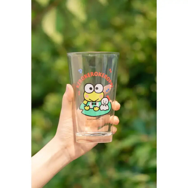 Sanrio x 10x10 - Kerokerokeroppi Glass Cup - Sanrio - Home & Living - Harumio