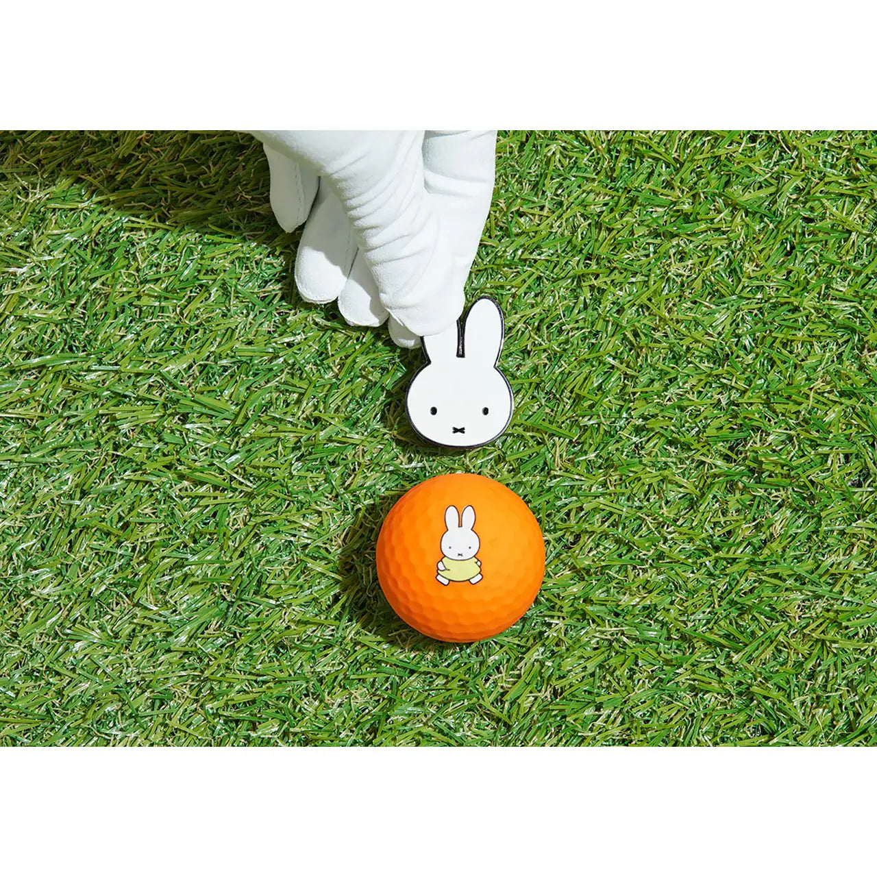 Kakao Friends - Miffy Golf Ball & Ball Marker Set - Kakao Friends - Sports - Harumio