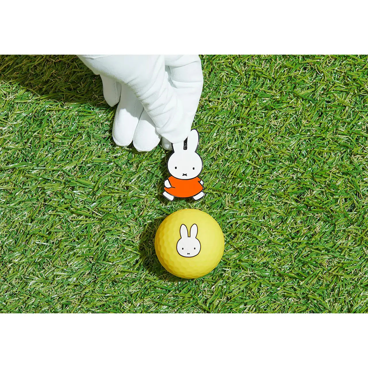 Kakao Friends - Miffy Golf Ball & Ball Marker Set - Kakao Friends - Sports - Harumio