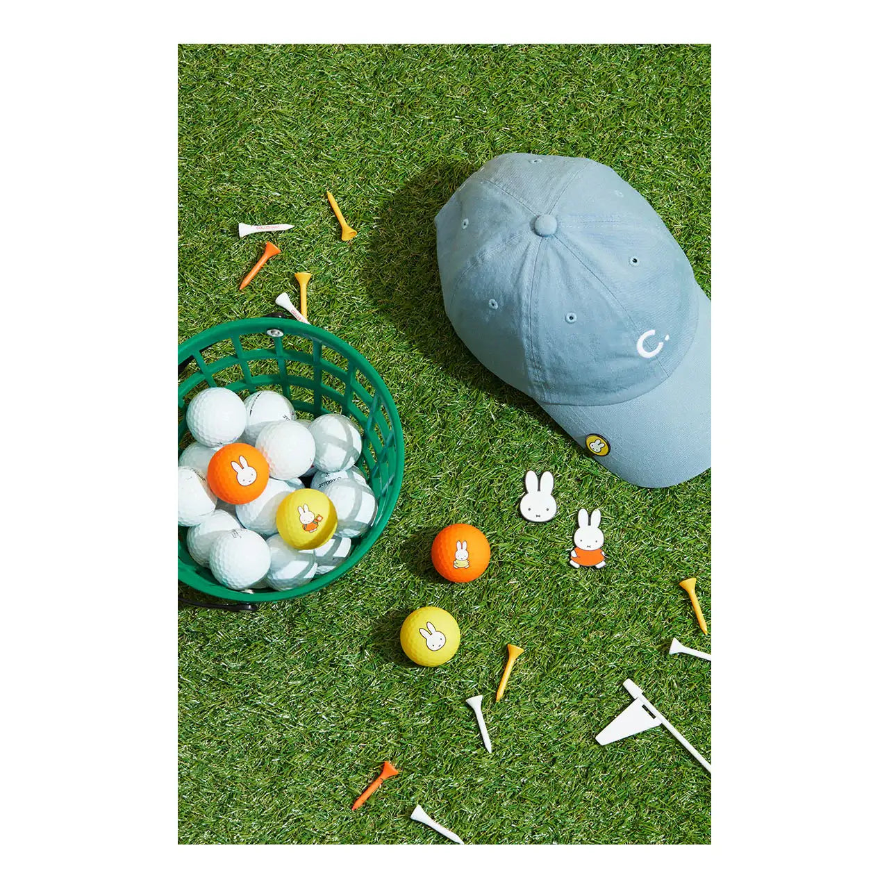 Kakao Friends - Miffy Golf Ball & Ball Marker Set - Kakao Friends - Sports - Harumio