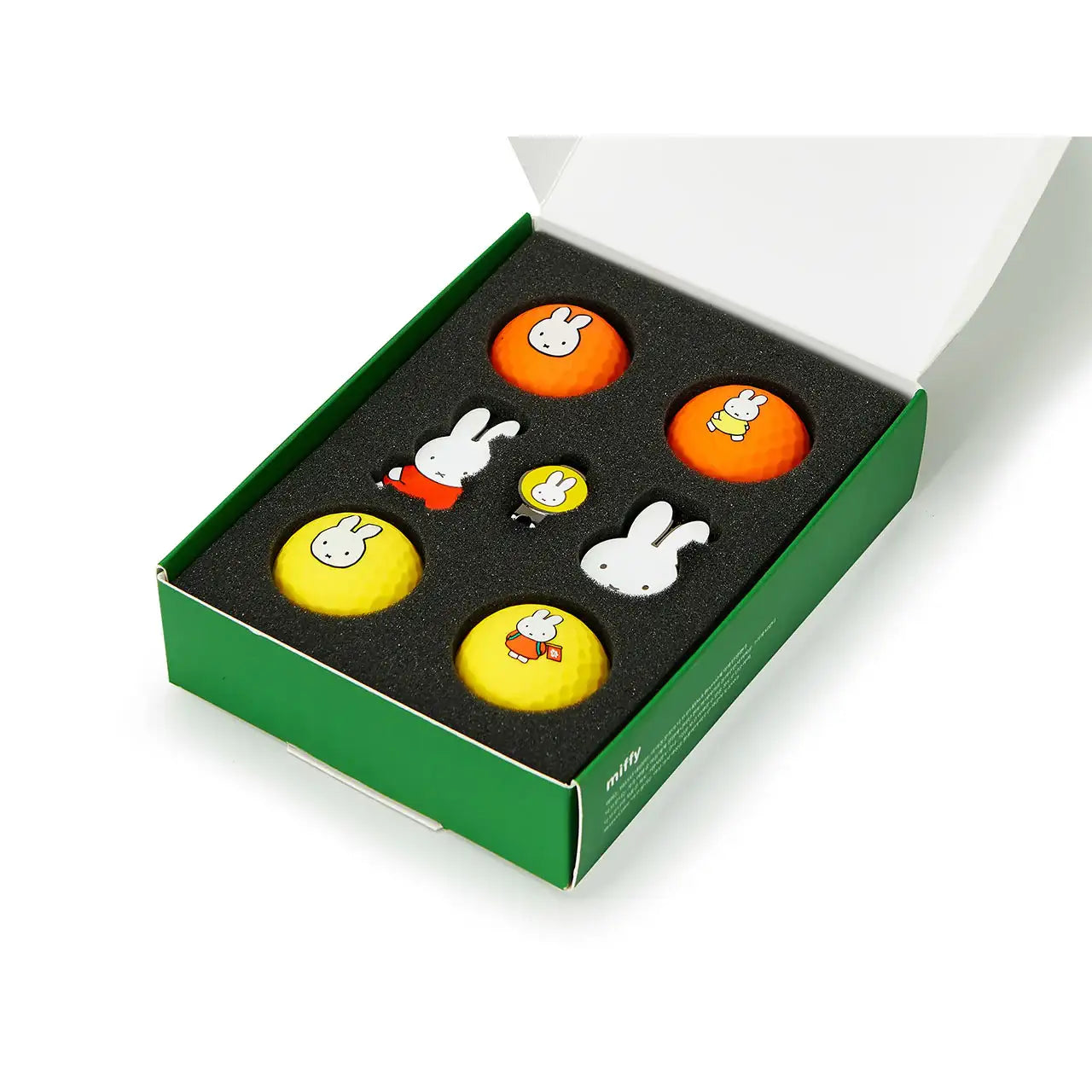 Kakao Friends - Miffy Golf Ball & Ball Marker Set - Kakao Friends - Sports - Harumio