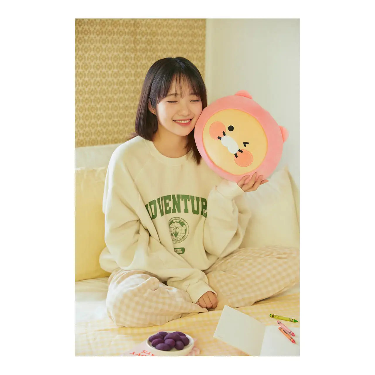 Kakao Friends - Hoody Choonsik Plush Cushion - Kakao Friends - Plush - Harumio