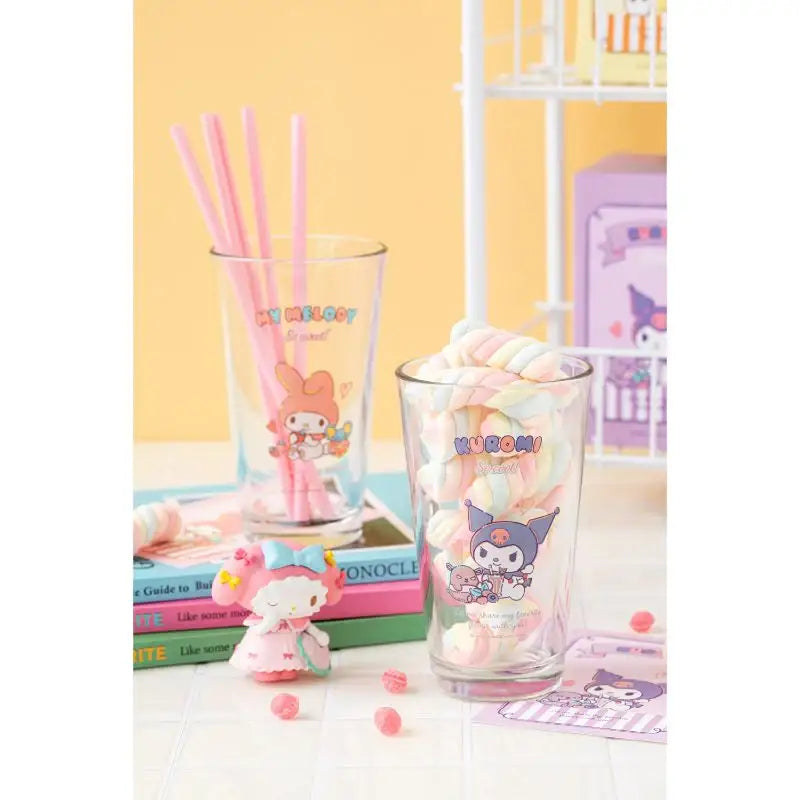 Sanrio x 10x10 - Sanrio Characters Fruit Glass Cup - Sanrio - Home & Living - Harumio