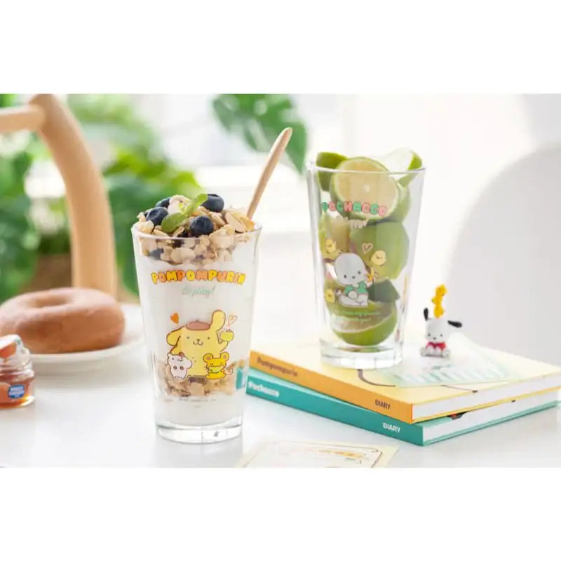 Sanrio x 10x10 - Sanrio Characters Fruit Glass Cup - Sanrio - Home & Living - Harumio
