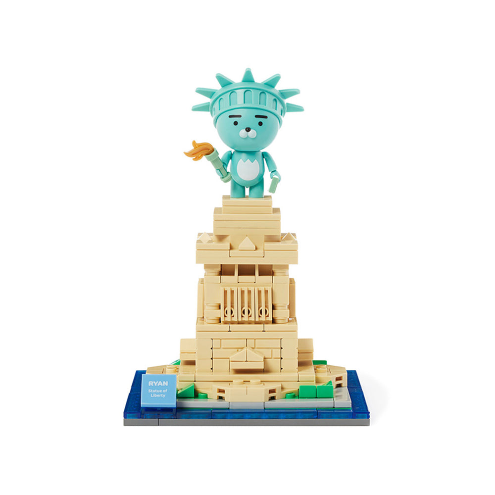 Kakao Friends - Ryan Statue of Liberty Brick Figure