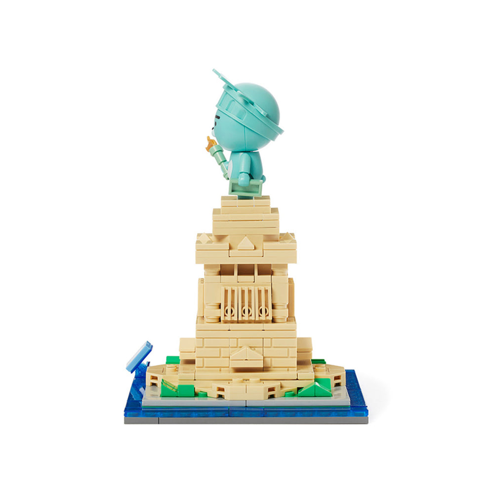 Kakao Friends - Ryan Statue of Liberty Brick Figure