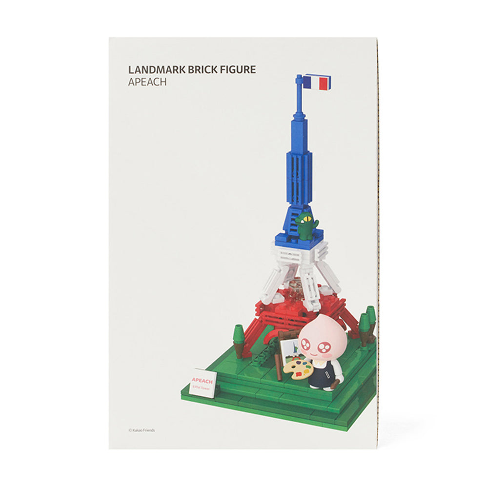 Kakao Friends - Apeach Eiffel Tower Brick Figure