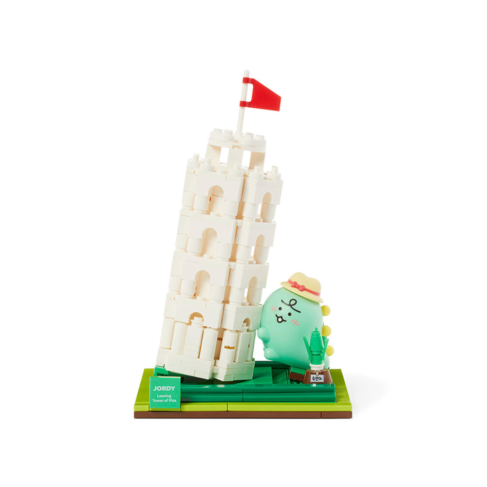 Kakao Friends - Jordy Leaning Tower of Pisa Brick Figure