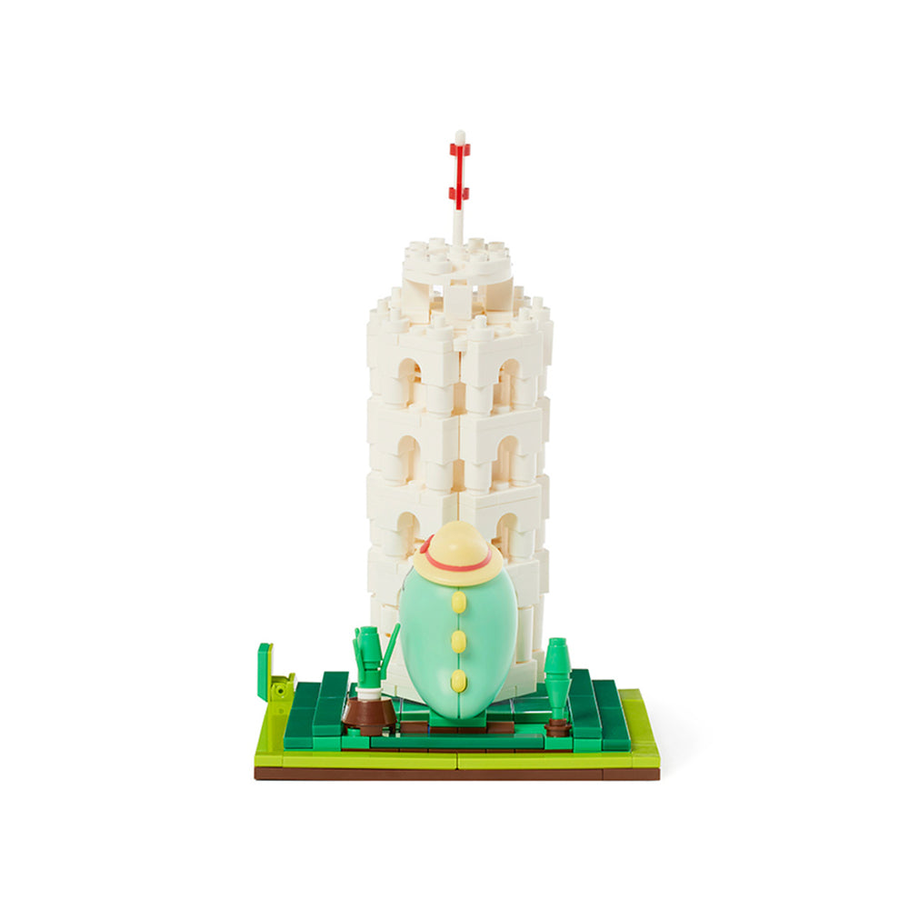 Kakao Friends - Jordy Leaning Tower of Pisa Brick Figure