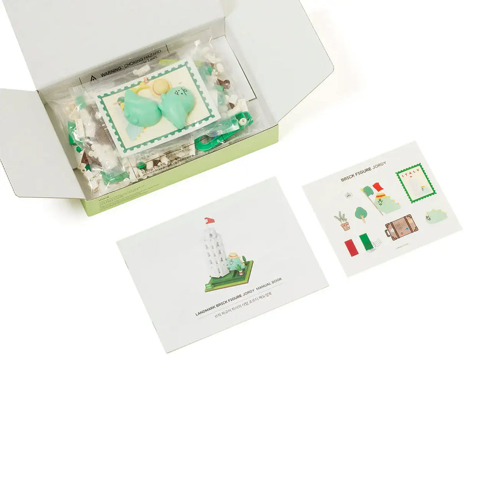 Kakao Friends - Jordy Leaning Tower of Pisa Brick Figure - Kakao Friends - Home & Living, Accessories - Harumio