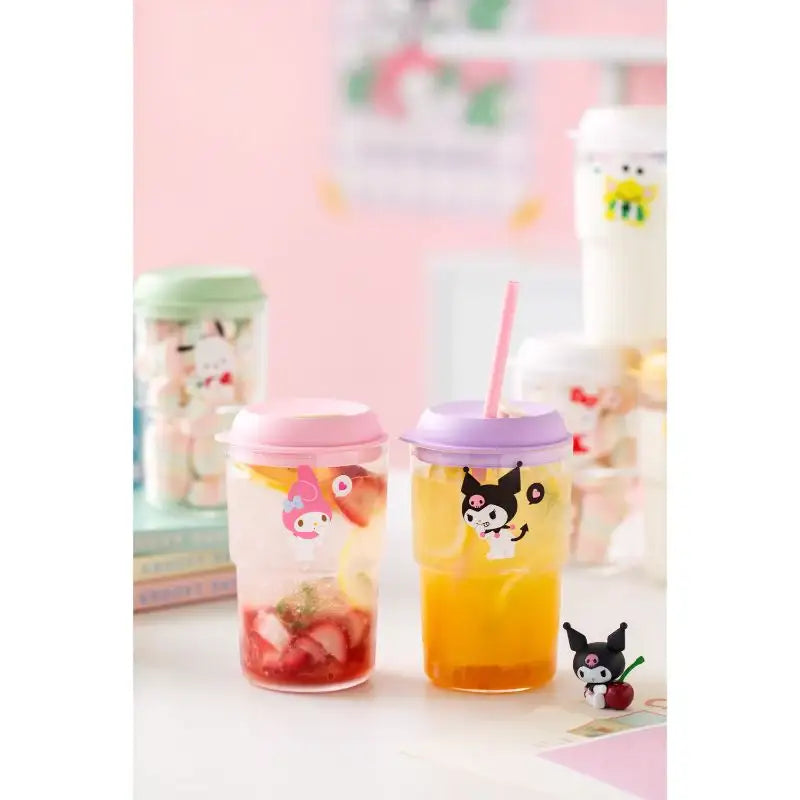 Sanrio x 10x10 - Transparent Tumbler - Sanrio - Home & Living - Harumio