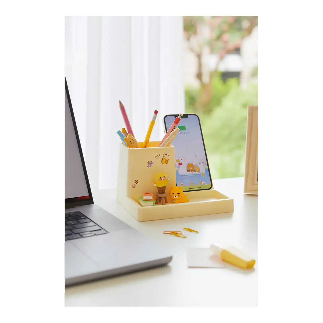 Kakao Friends - Ryan & Choonsik High Speeds Wireless Charging Organizer - Kakao Friends - Accessories - Harumio