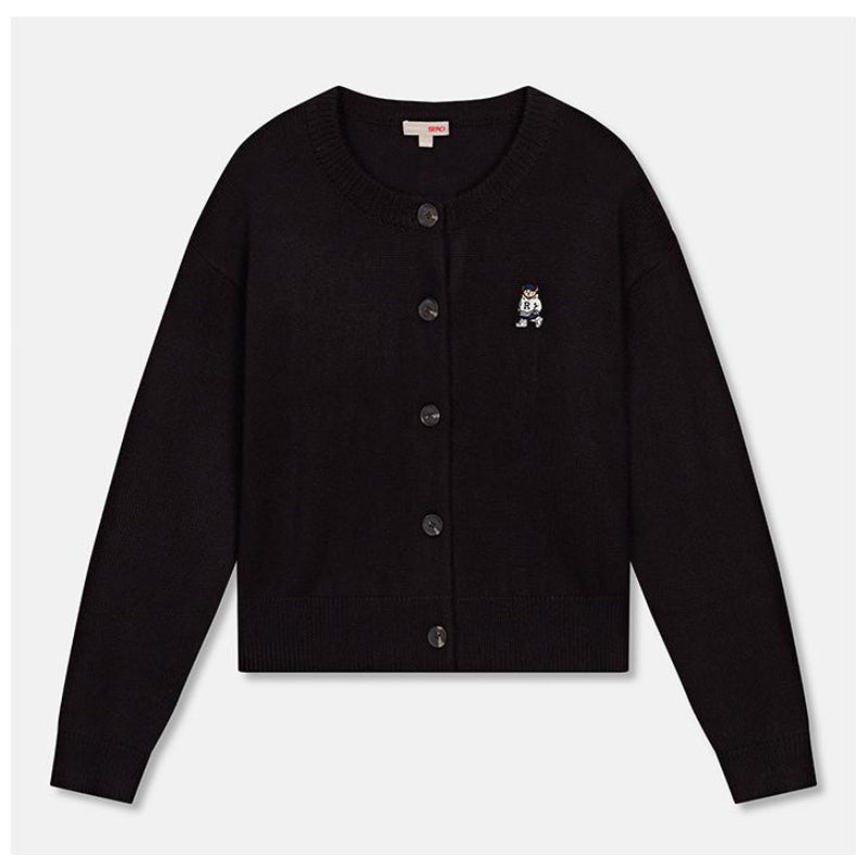 SPAO x Pennsylvania - Wool Blend Embroidered Cardigan