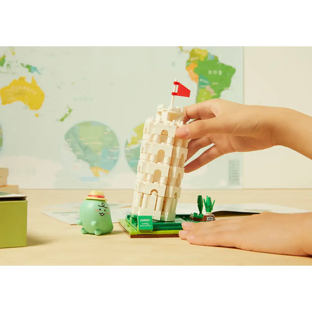Kakao Friends - Jordy Leaning Tower of Pisa Brick Figure - Kakao Friends - Home & Living, Accessories - Harumio