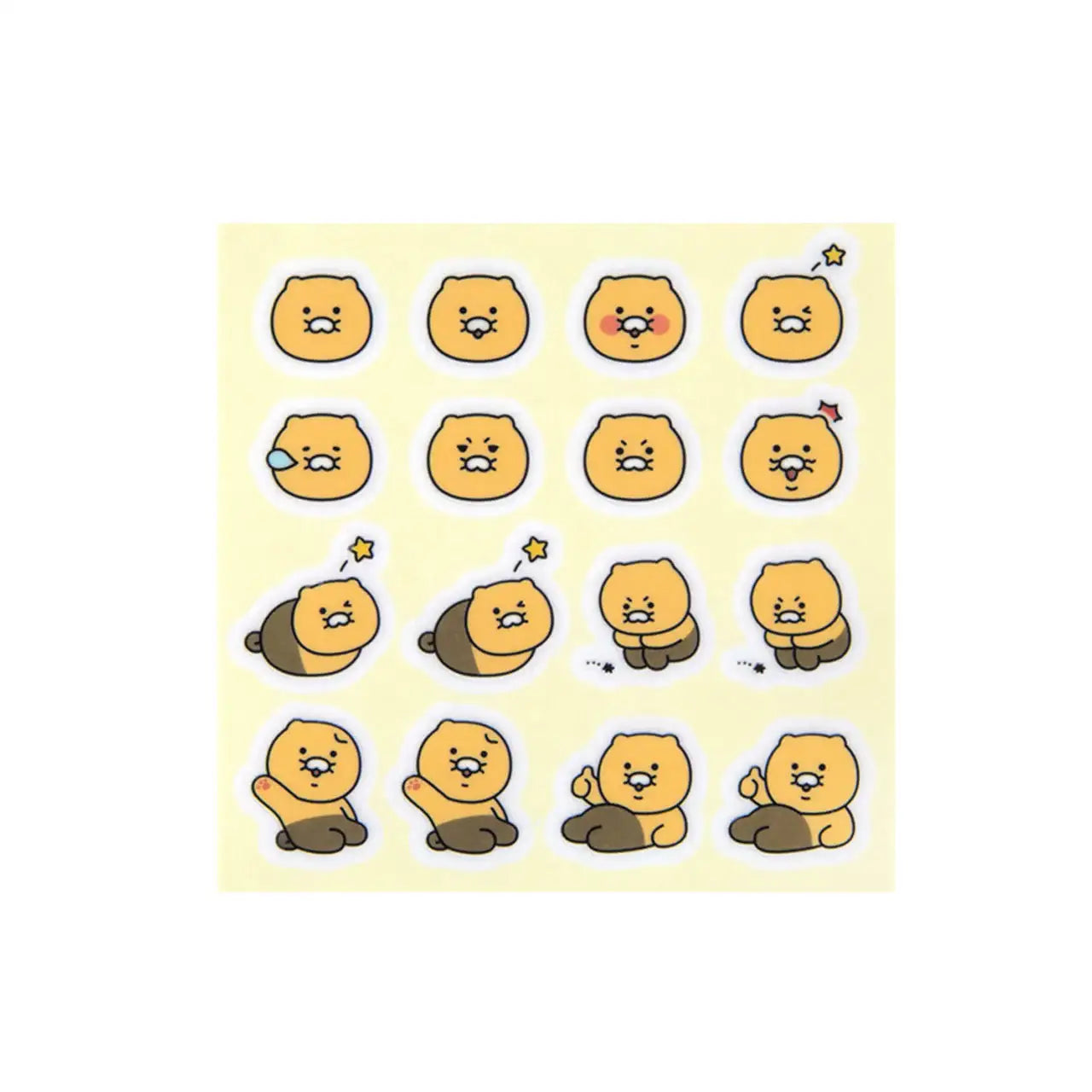 Kakao Friends - Choonsik Mask Deco Seal Sticker - Kakao Friends - Home & Living, Accessories - Harumio