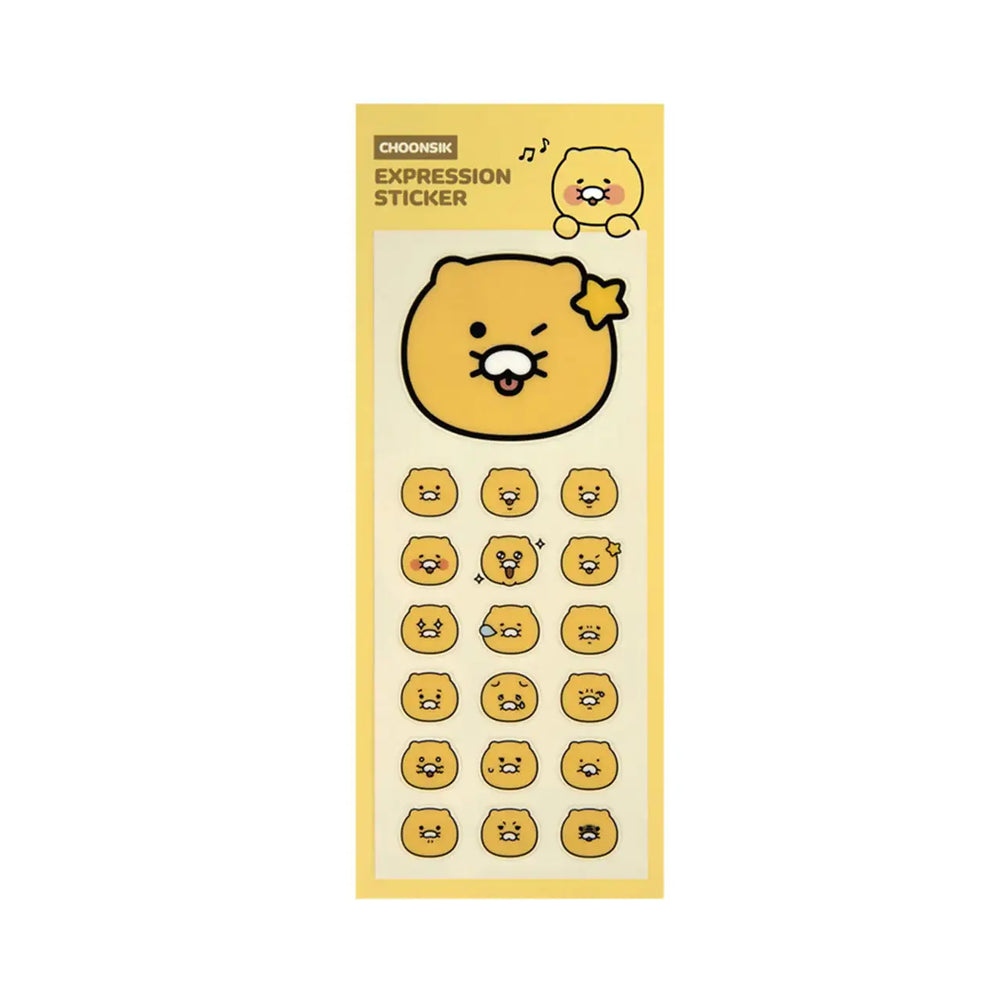 Kakao Friends - Choonsik Expression Sticker - Kakao Friends - Home & Living, Accessories - Harumio