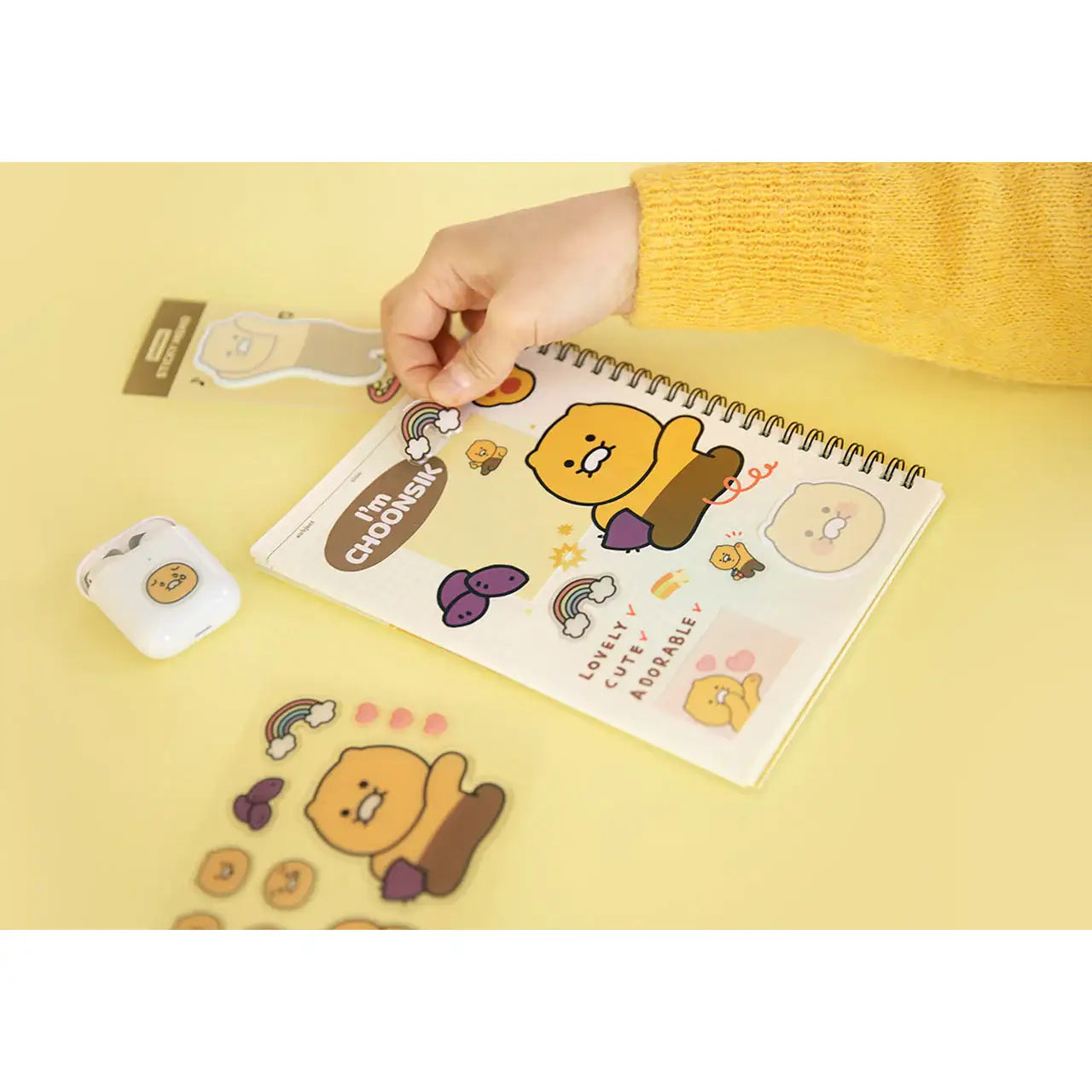 Kakao Friends - Choonsik Water Sticker - Kakao Friends - Home & Living, Accessories - Harumio