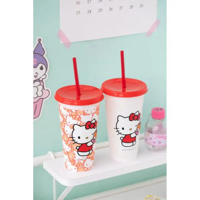 Sanrio x 10x10 - Sanrio Characters Reusable Cold Cup Set Ver 2 - Sanrio - Home & Living - Harumio