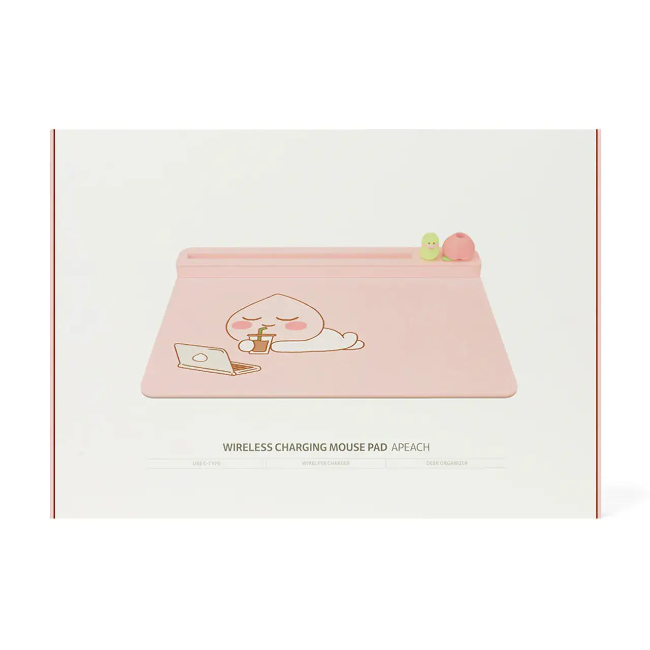 Kakao Friends - Wireless Charging Mouse Pad Organizer - Kakao Friends - Home & Living, Accessories - Harumio