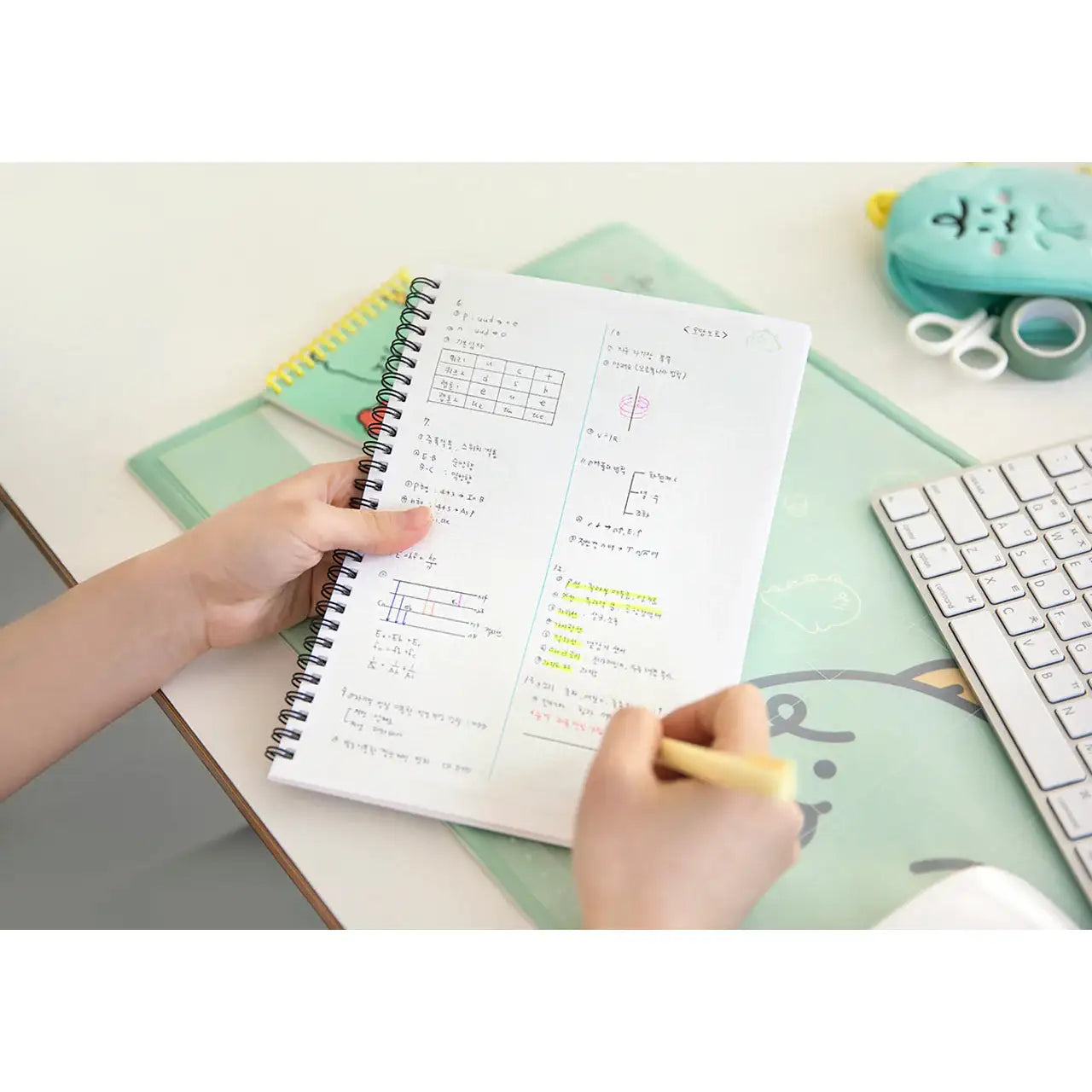 Kakao Friends - Jordy Grid Spring Notebook - Kakao Friends - Home & Living, Accessories - Harumio