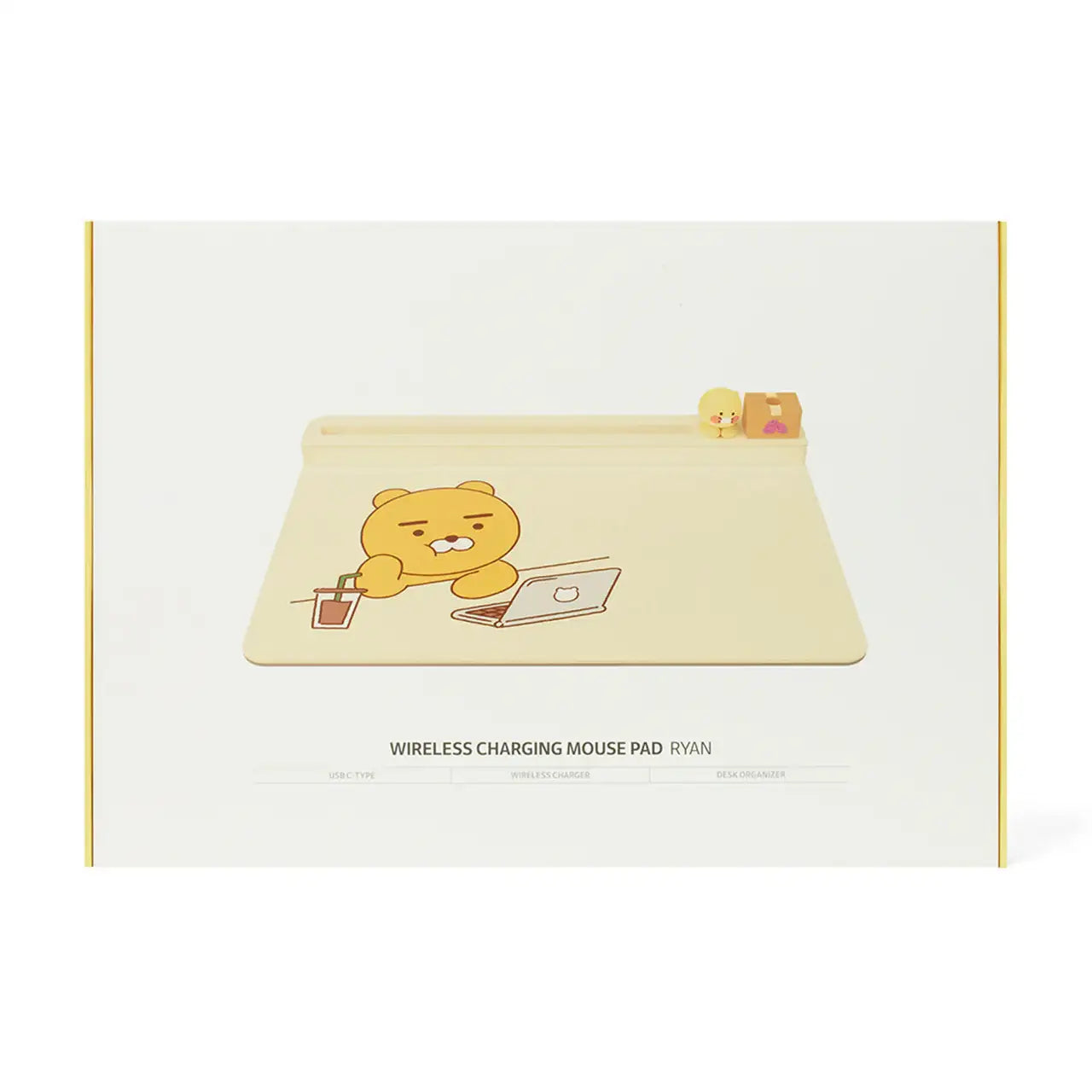 Kakao Friends - Wireless Charging Mouse Pad Organizer - Kakao Friends - Home & Living, Accessories - Harumio