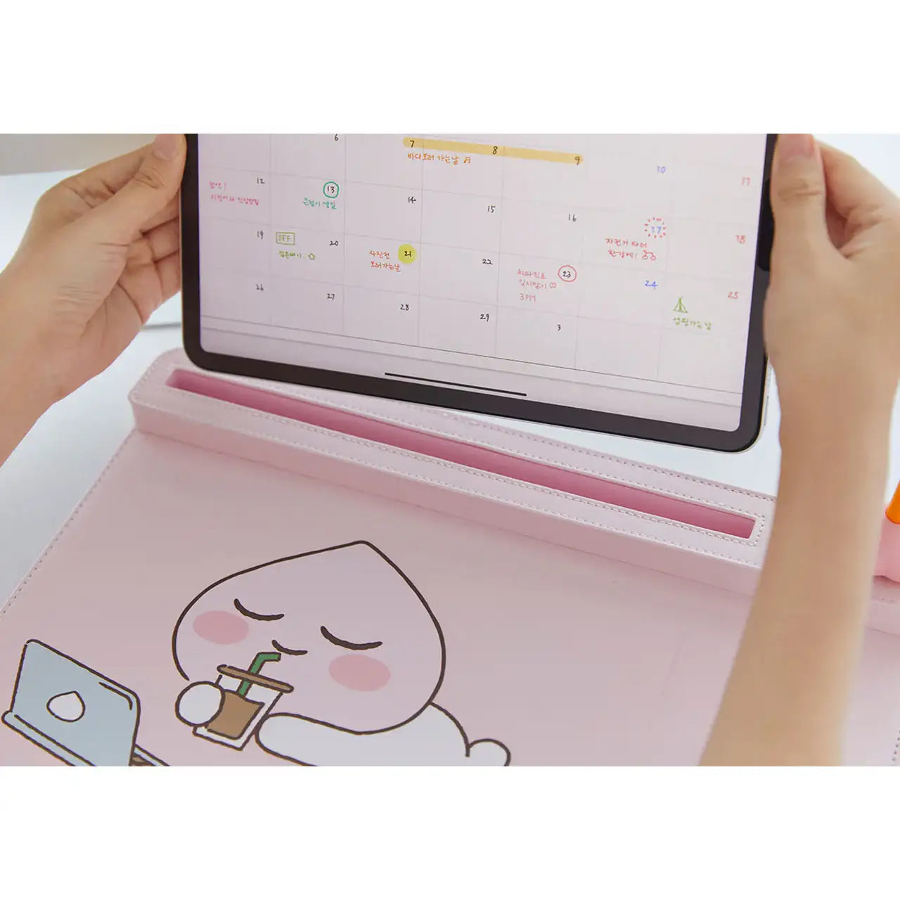 Kakao Friends - Wireless Charging Mouse Pad Organizer - Kakao Friends - Home & Living, Accessories - Harumio