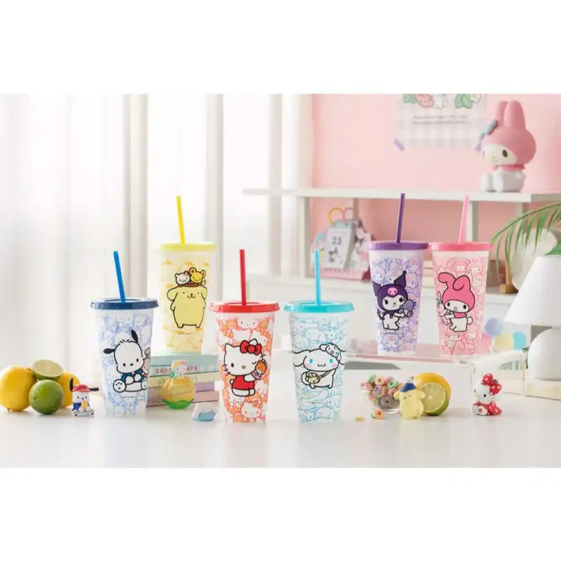 Sanrio x 10x10 - Sanrio Characters Reusable Cold Cup Set Ver 2 - Sanrio - Home & Living - Harumio