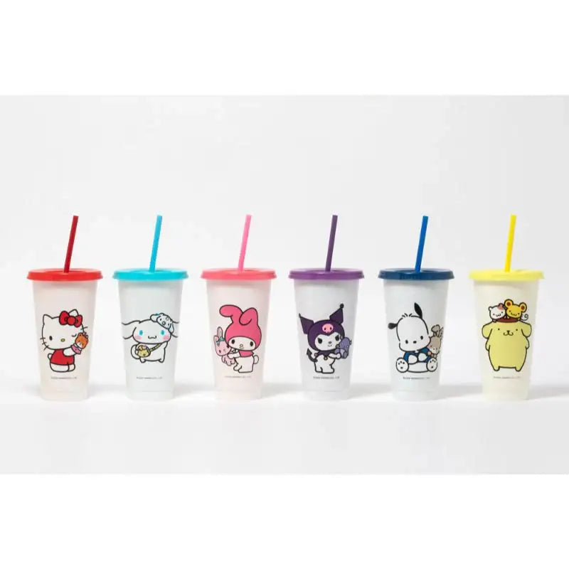 Sanrio x 10x10 - Sanrio Characters Reusable Cold Cup Set Ver 2 - Sanrio - Home & Living - Harumio