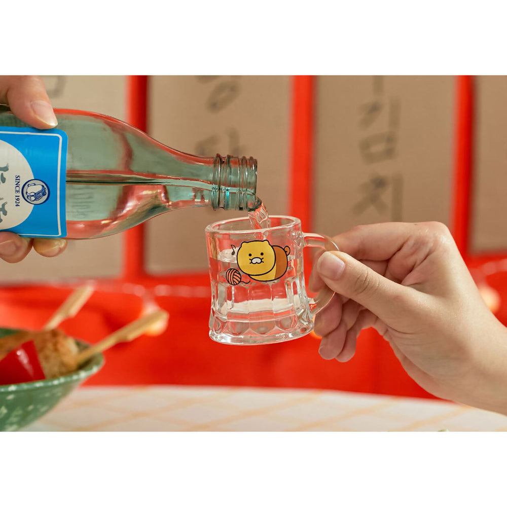 Kakao Friends - Choonsik Mini Hope Soju Glass Set (4 Pcs)