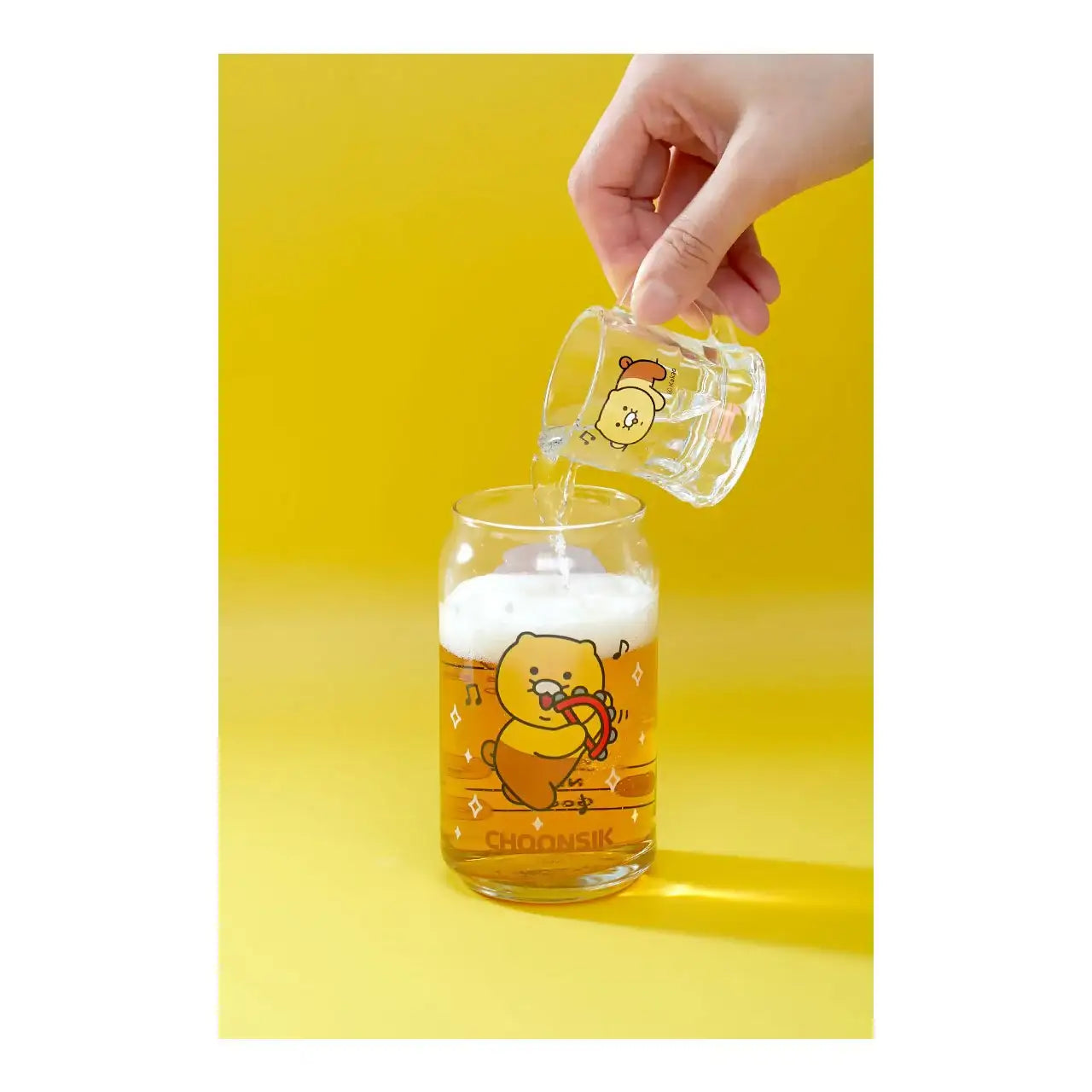 Kakao Friends - Choonsik Mini Hope Soju Glass Set (4 Pcs) - Kakao Friends - Home & Living, Accessories - Harumio
