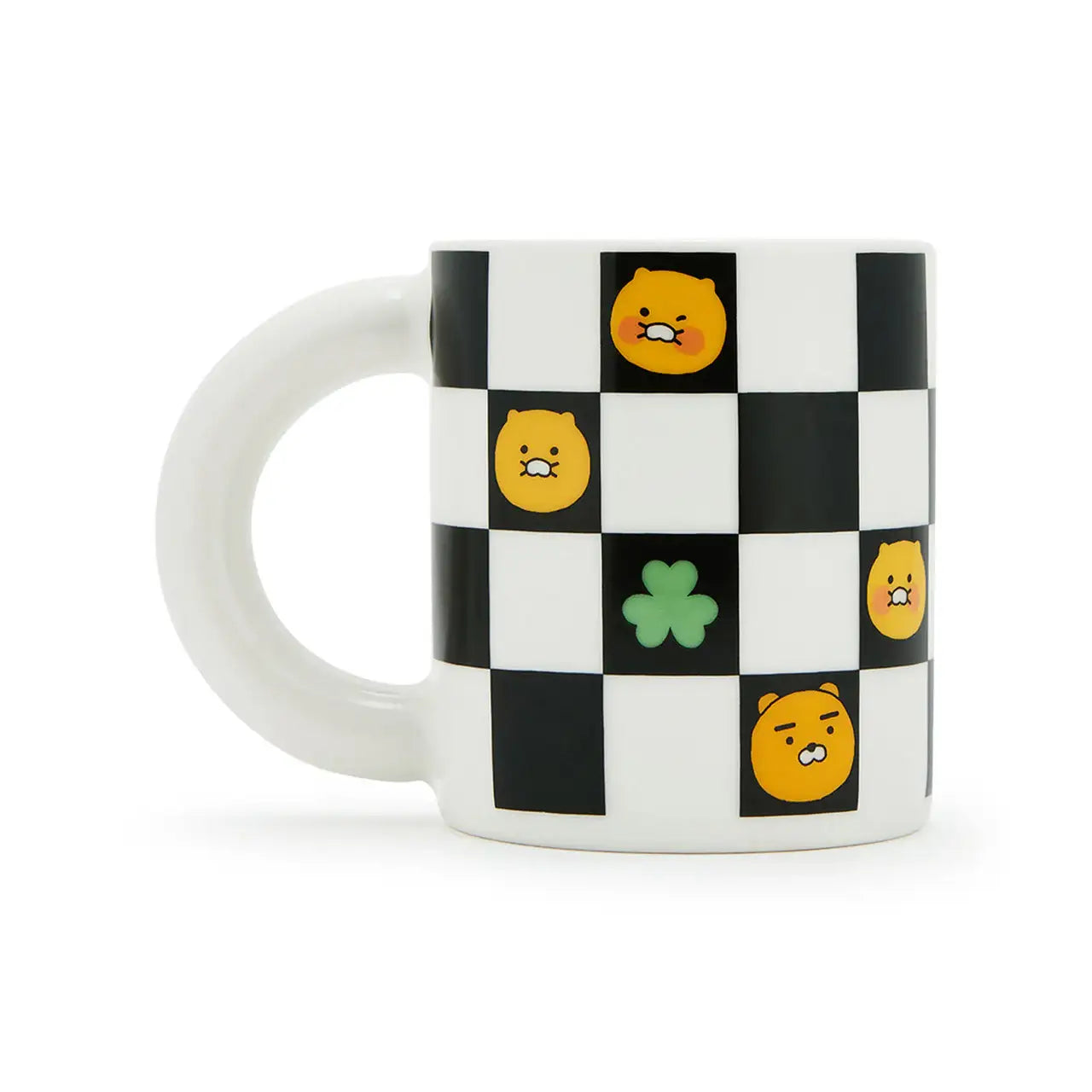Kakao Friends - EveryYay Ryan & Choonsik Checkerboard Mug - Kakao Friends - Home & Living, Accessories - Harumio