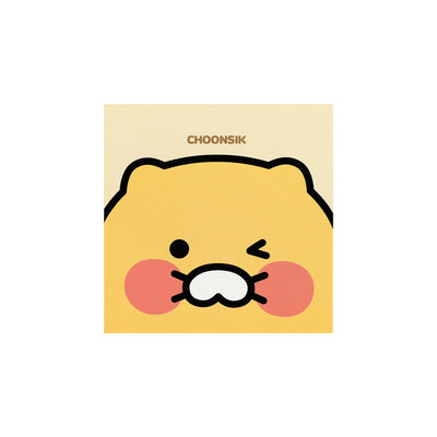 Kakao Friends - Choonsik Basic Face Card Set