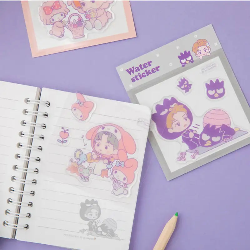 NCT x Sanrio - Water Sticker - Sanrio - Water Stickers - Harumio