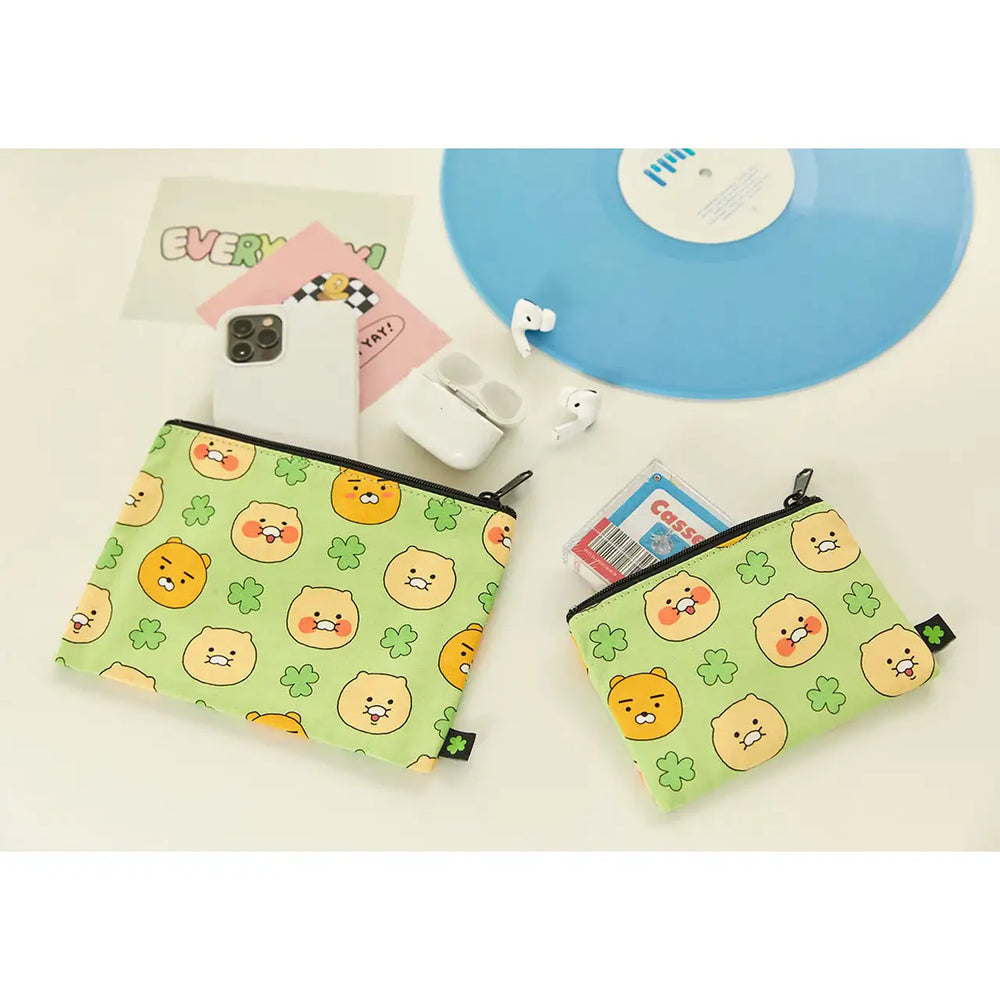 Kakao Friends - Every Yay! Ryan & Choonsik Pouch Set - Kakao Friends - Pouches - Harumio